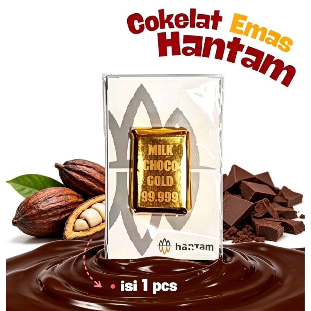 Permen Coklat Hantam  permen coklat permen coklat Makanan viral jajanan Snack makanan anak laki-laki