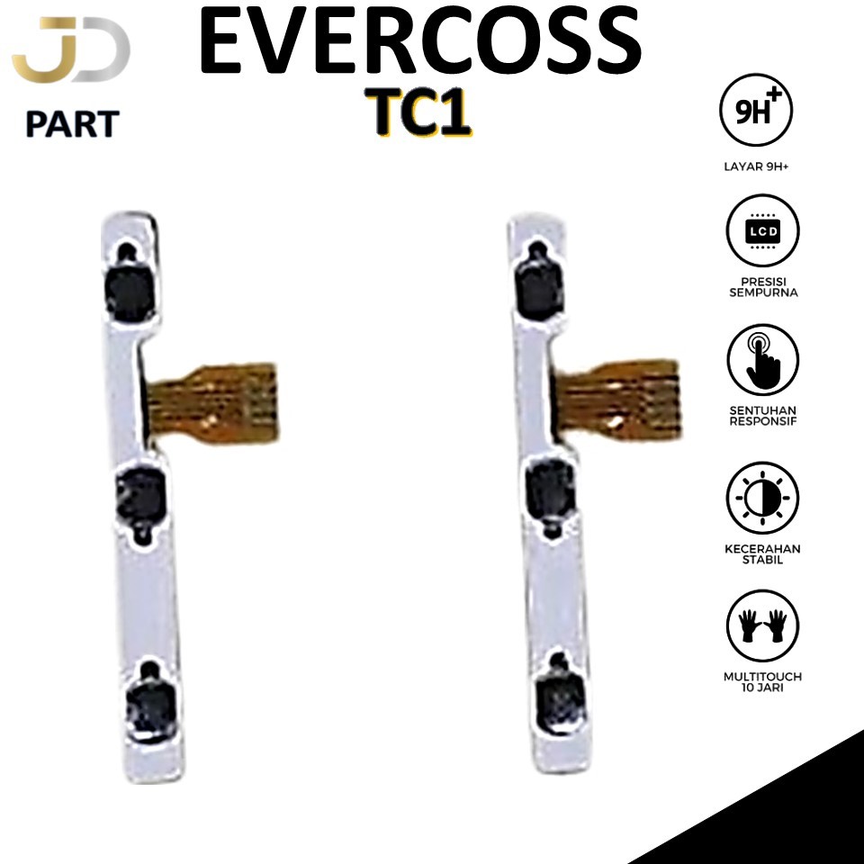 FLEXIBEL ON / OFF + VOLUME EVERCOSS TC1 ORGINAL