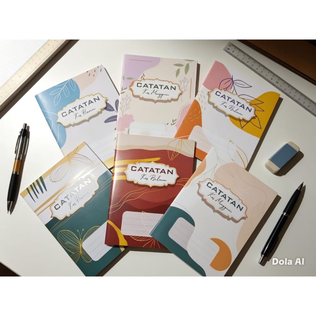 BUKU KAS KELAS/BUKU KAS/BUKU CATATAN HARIAN/BUKU CATATAN KAS MINGGUAN /CATATAN BULAN