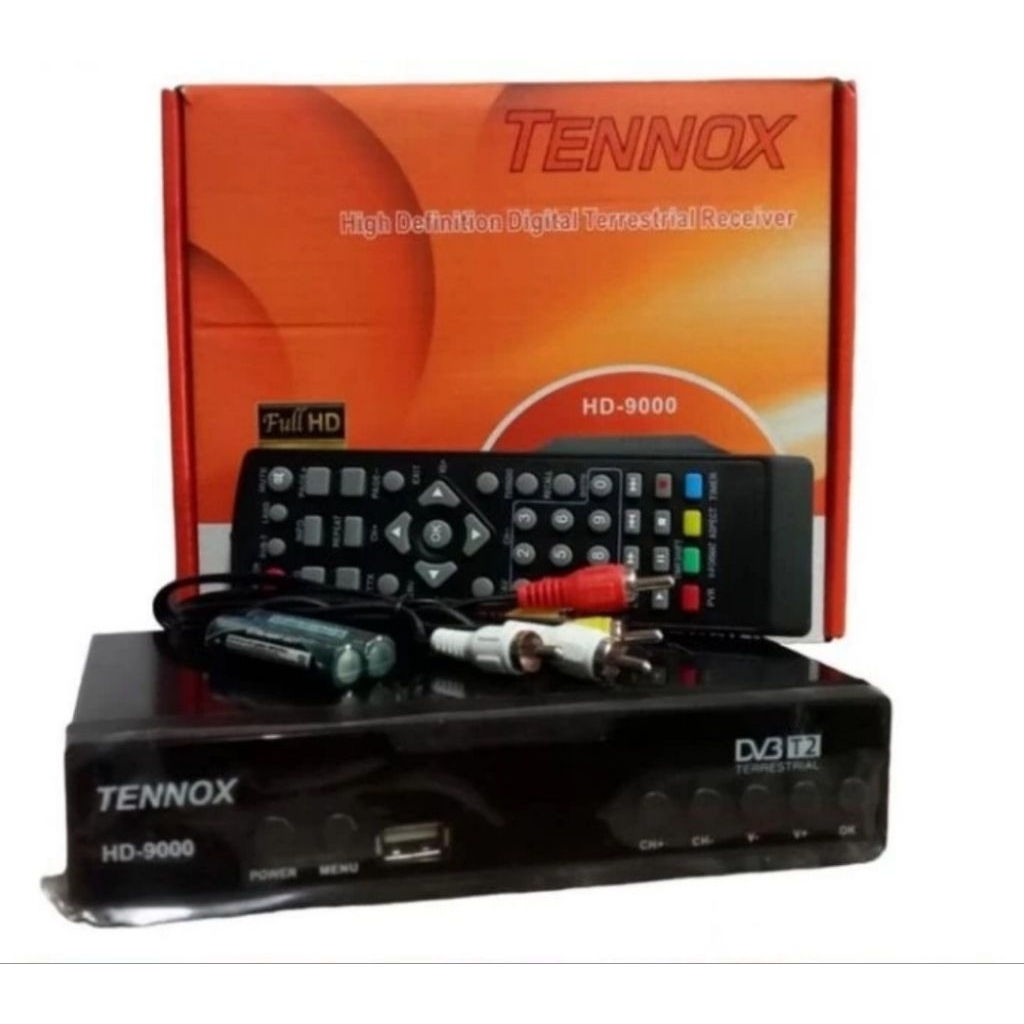 Set Top Box (STB) Tennox HD-9000 Digital receiver penerima siaran digital menggunakan chipset terkem