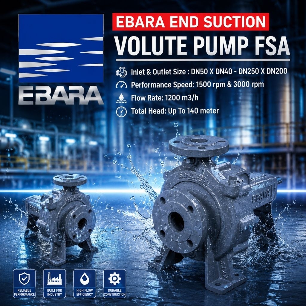 Pompa Ebara 65x50 FSJA / Ebara pump 65x50 FSJA Mechanical seal