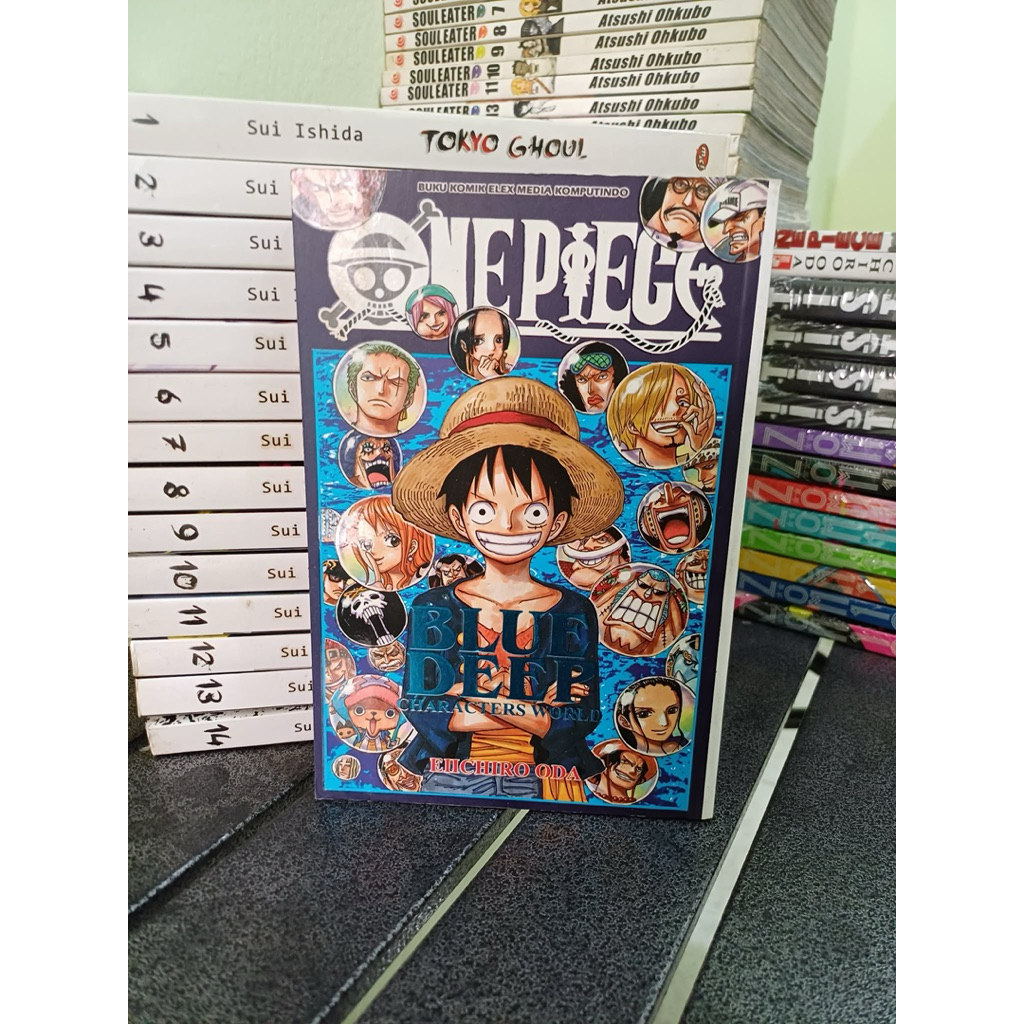 Komik One piece blue deep charakters world