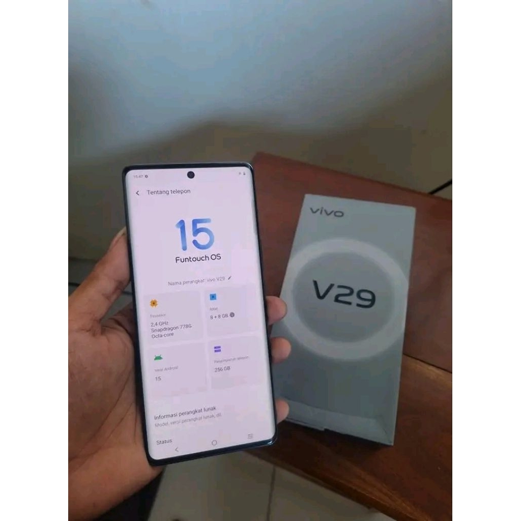 vivo v29 5g second 8/256