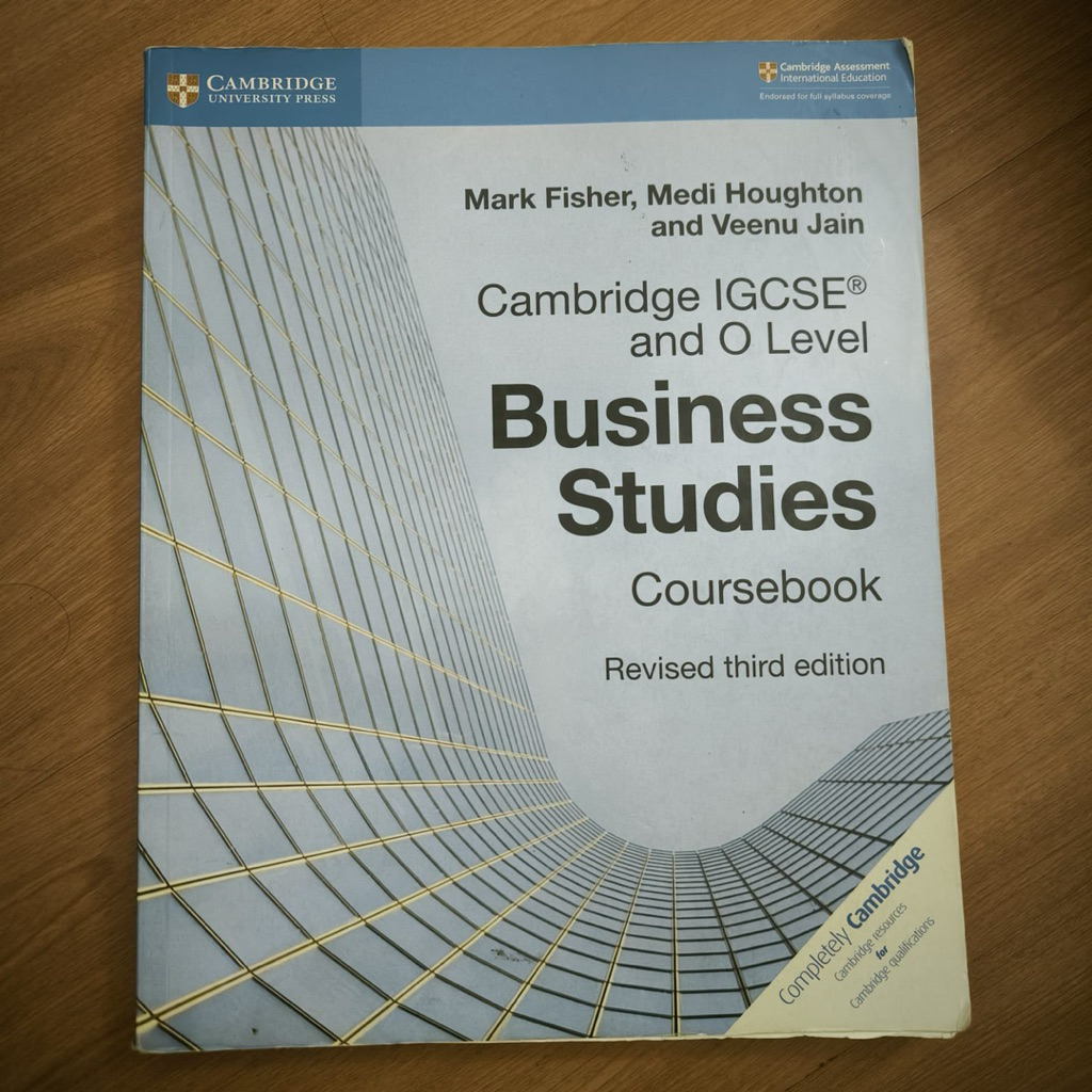 Buku Cambridge iGCSE O Level Business Studies