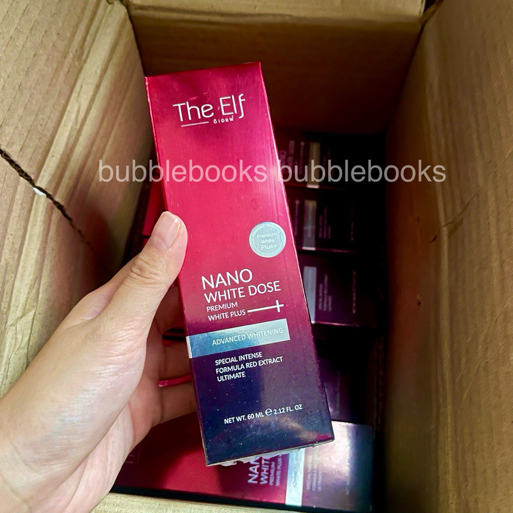 [CUCI GUDANG LAST STOCK] THE ELF NANO WHITE DOSE PREMIUM WHITE PLUS ADVANCED WHITENING SERUM / SERUM