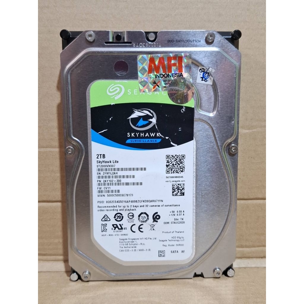 Hardisk HDD Internal 2TB 3,5inch Original
