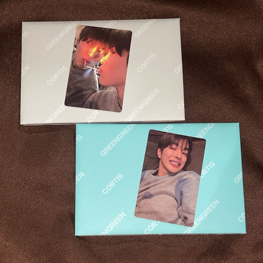 (READY) Unsealed album weverse Cortis Panorama A dan B || Pc keonho Photocard keonho pano potrait