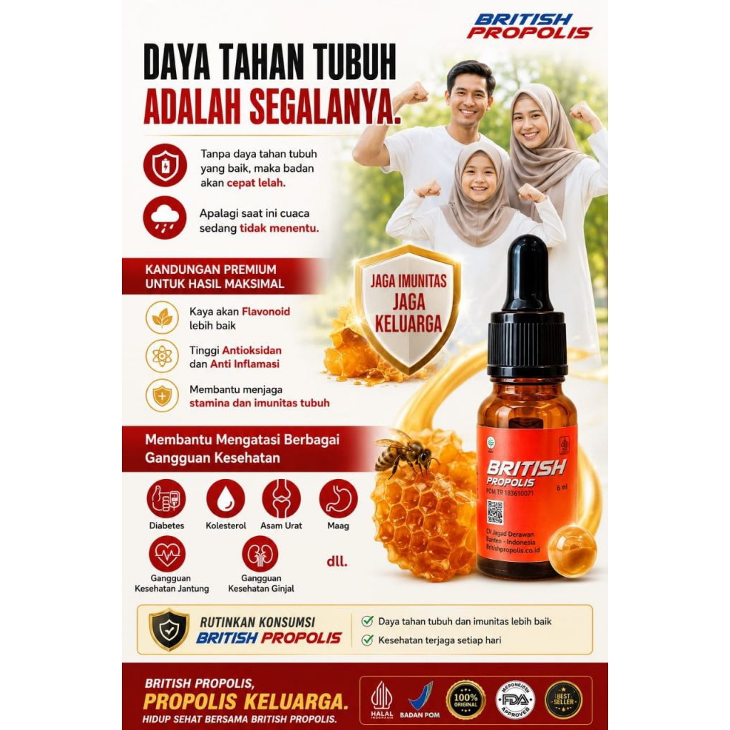 British Propolis, Kecil produknya Besar Manfaatnya