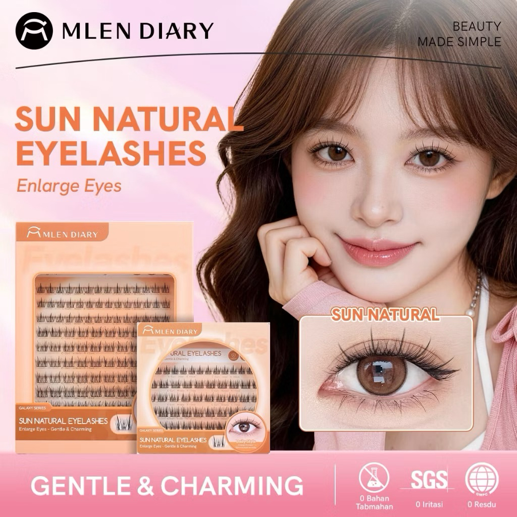 MLEN DIARY - Sun Natural Eyelashes MIN / MAX