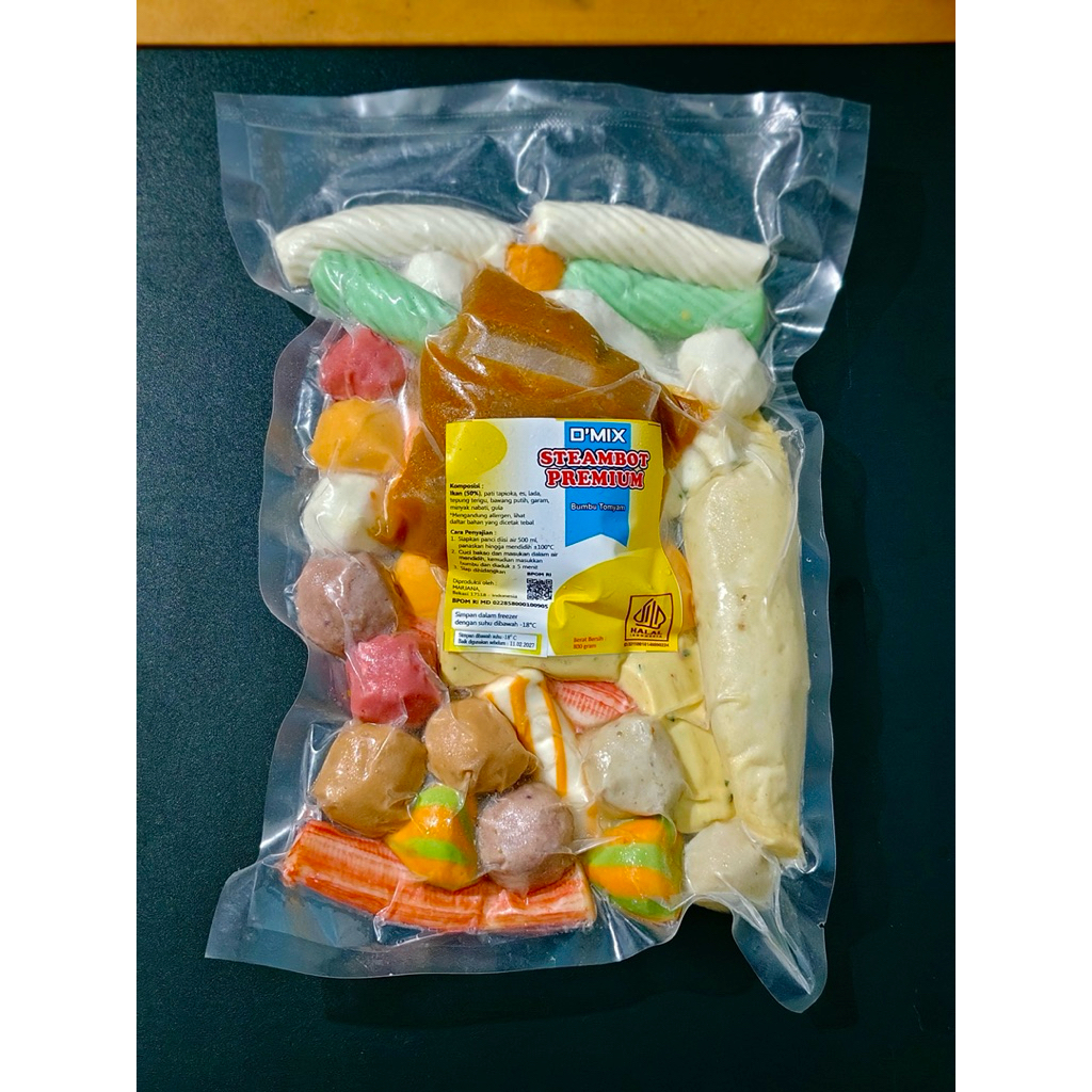 D’mix seafood steambot premium 900g + bumbu Tomyam