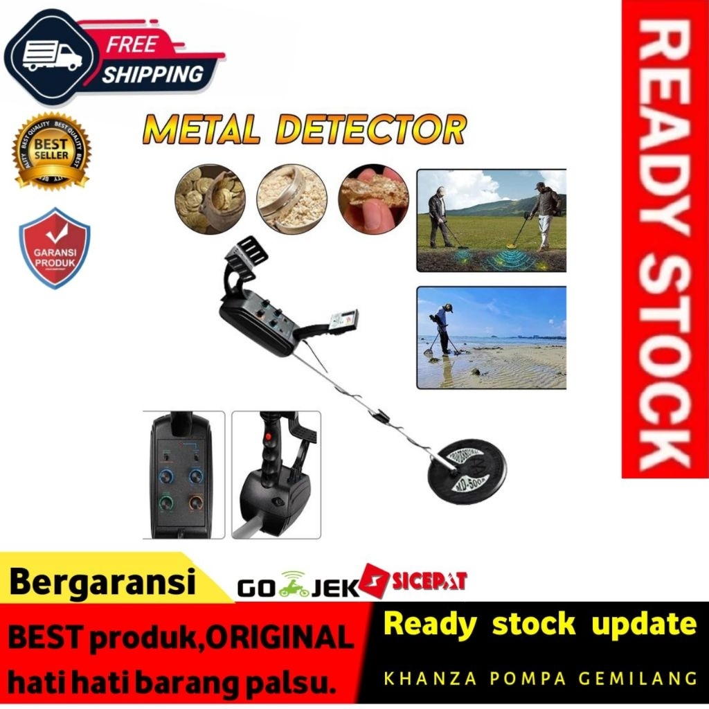 MD-5008 Metal Gold Detector Emas Detektor Logam Finder MD5008 Tester