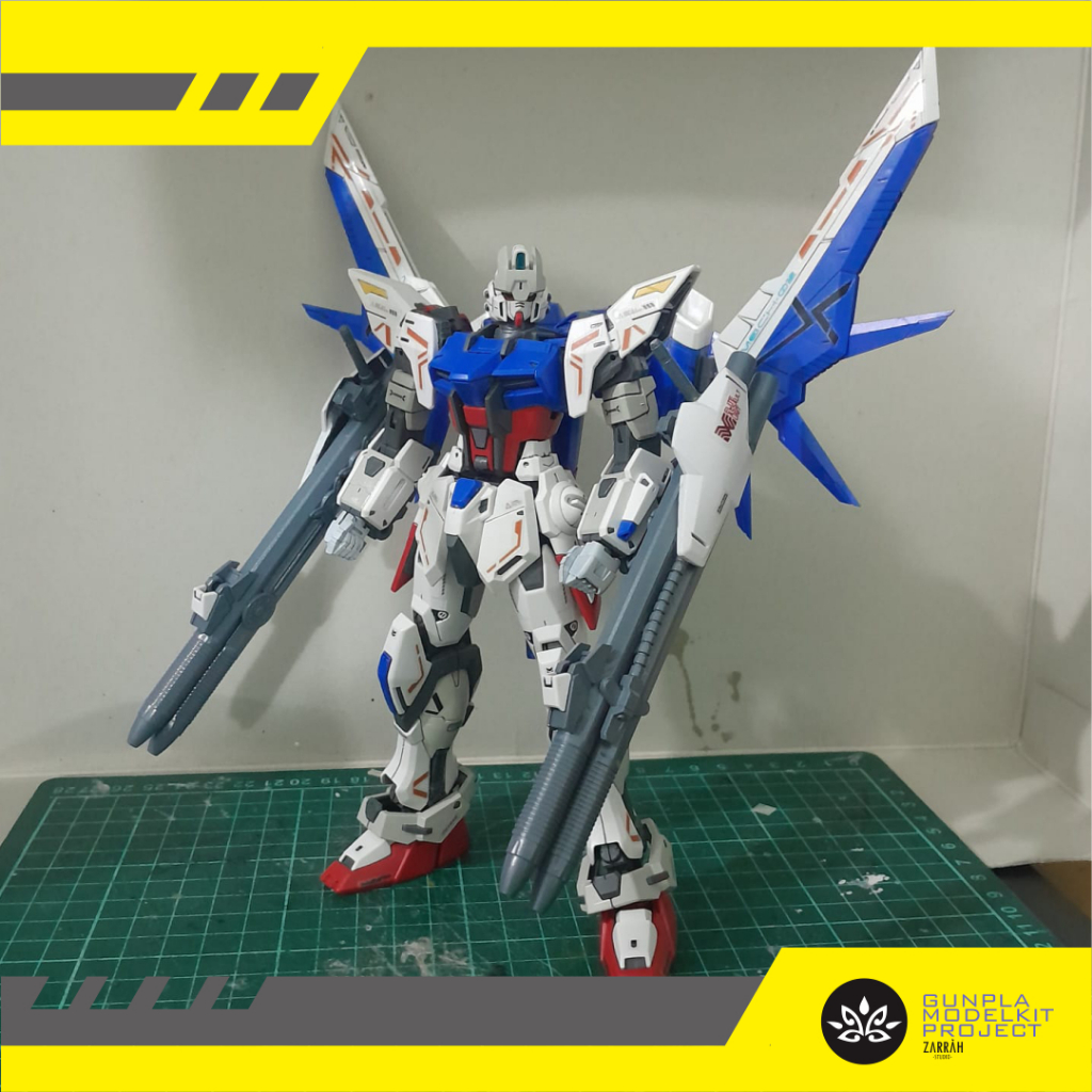 MG 1/100 BANDAI GUNDAM BUILD STRIKE CUSTOM BEKAS SECOND