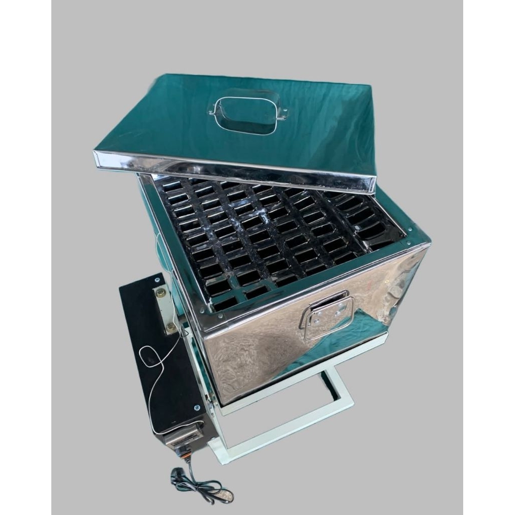 Mesin es goyang otomatis stainless