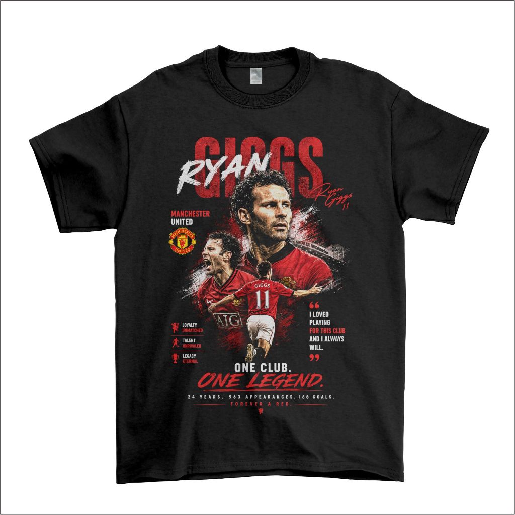 Kaos Distro Ryan Giggs Mufc Legend