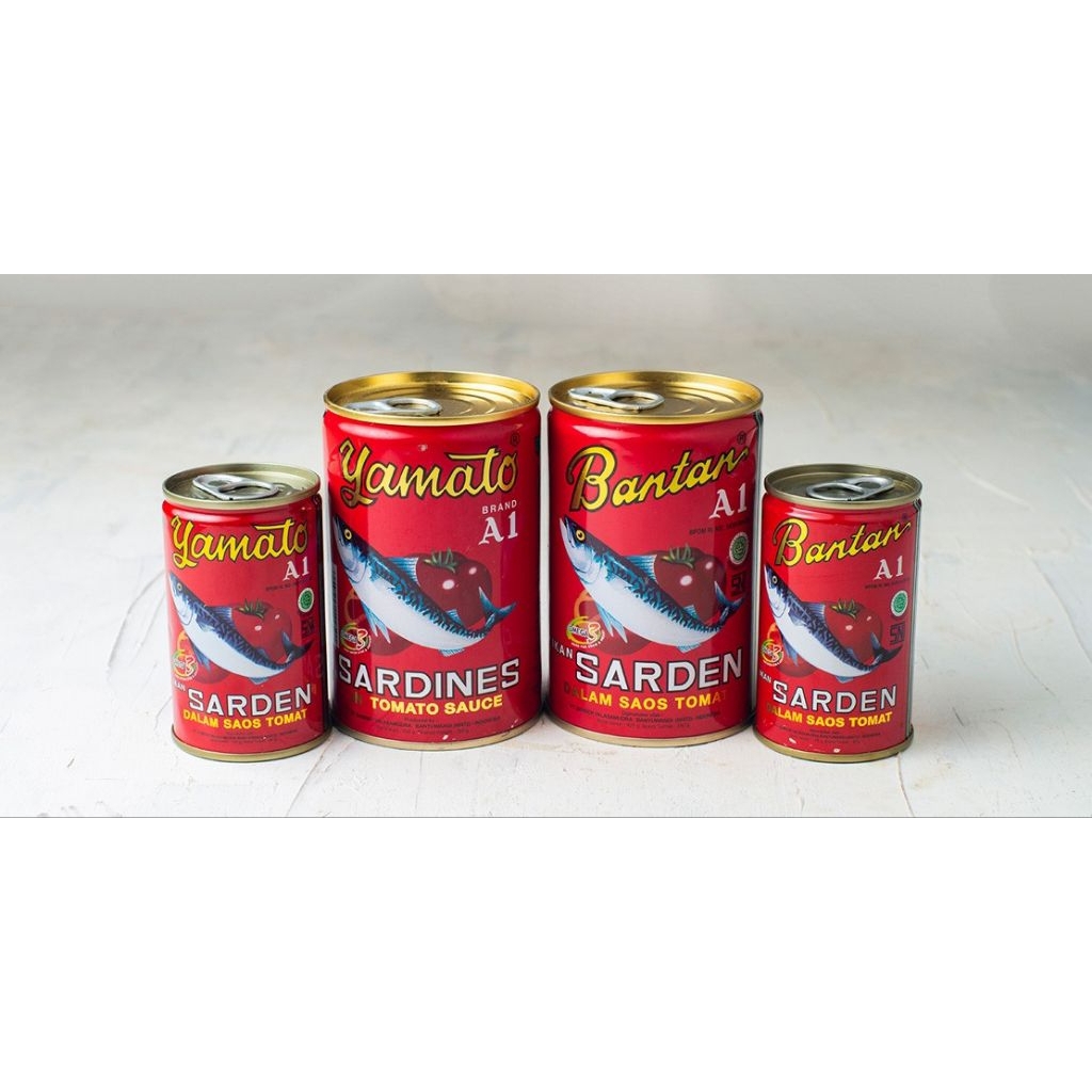 Sarden Yamato Isi 155 Gram - Praktis, Lezat, Bergizi
