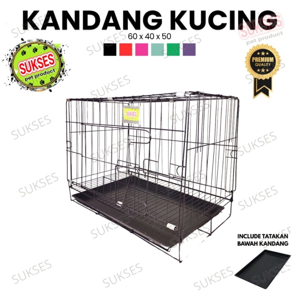 kandang kucing 60x40