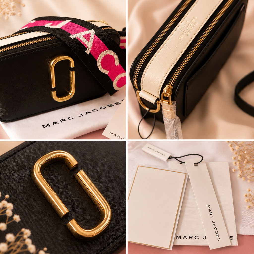 Marc Jacobs Snapshot Black Multi (preloved)