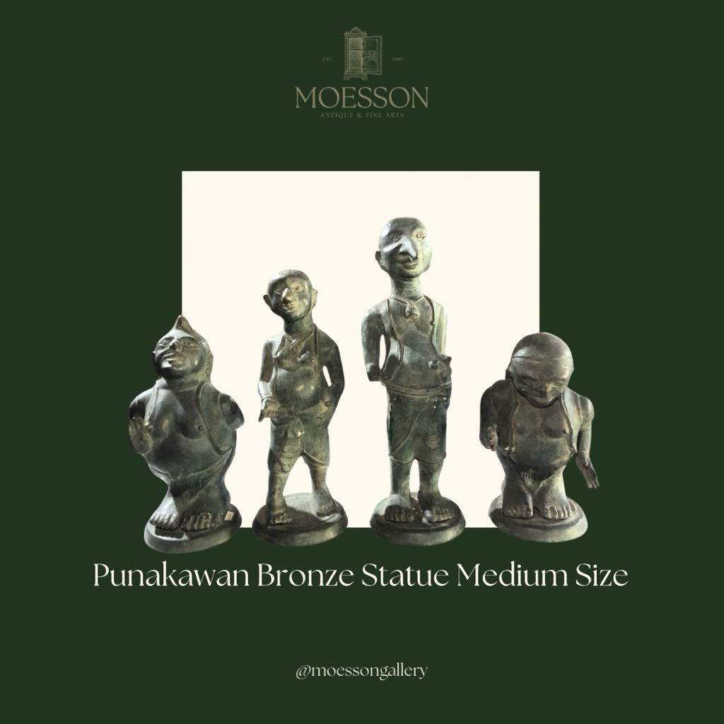 Set Patung Punakawan Bahan Perunggu Ukuran Medium