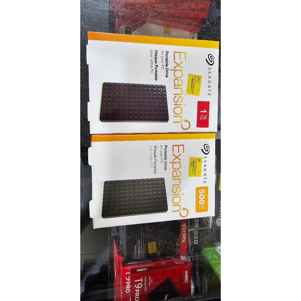 HARDISK EXTERNAL SEAGATE 500GB DAN 1TB ( GARANSI DISTRIBUTOR)