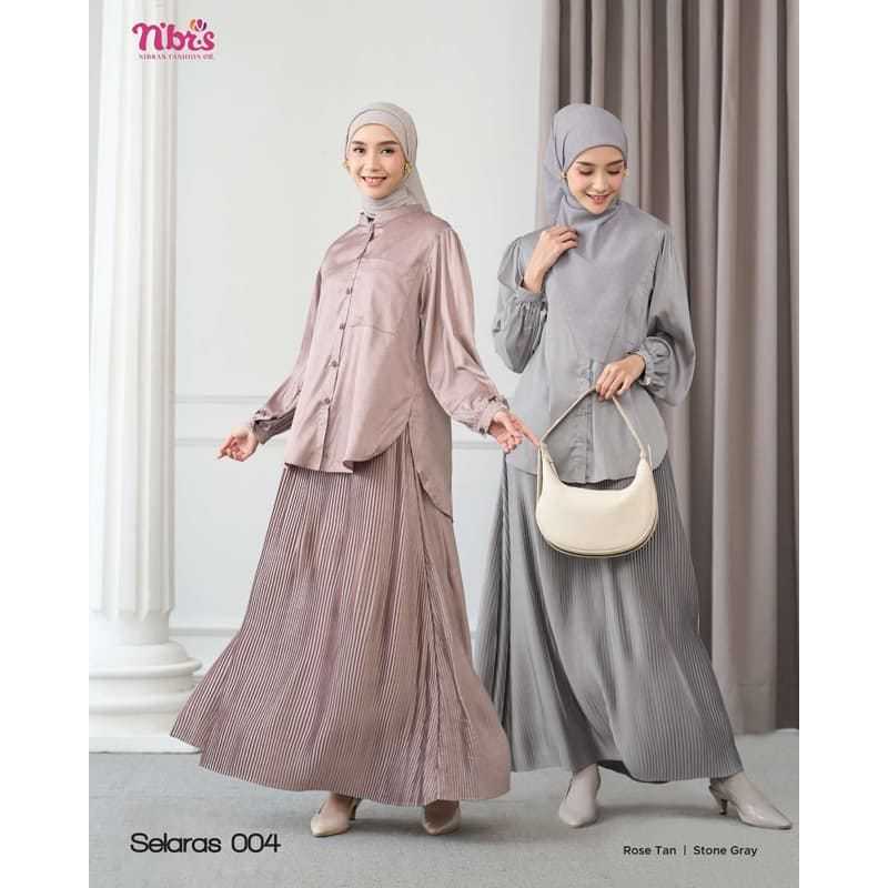 NIBRAS ONE SET ROK ATAS BAWAH SELARAS 004