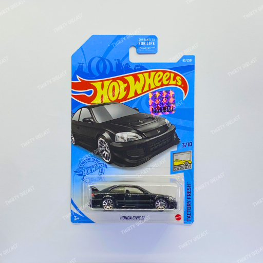 HOTWHEELS HONDA CIVIC SI HITAM FACTORY SEALED 2021
