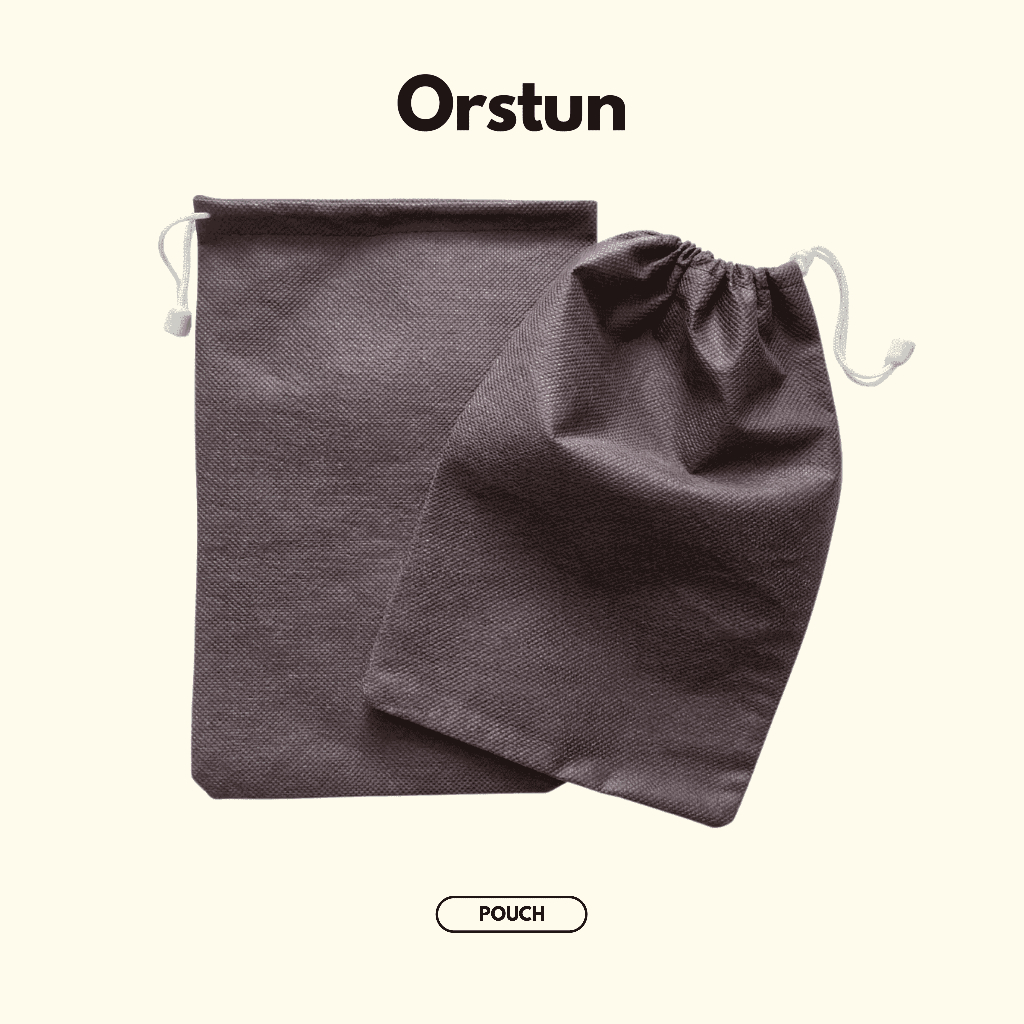 Orstun Dustbag | Tas Serut Pouch Travel Dustbag Sepatu Kantong Reptil