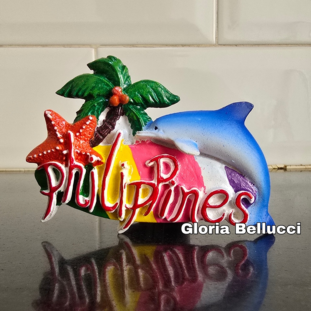 tempelan kulkas magnet filipina souvenir oleh2 negara philippines lumba2