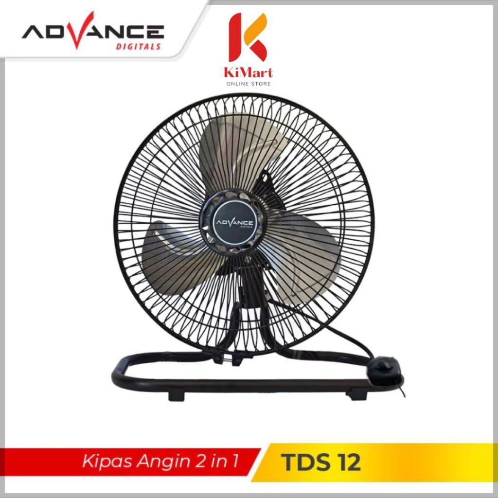 ADVANCE KIPAS ANGIN TORNADO TDS12