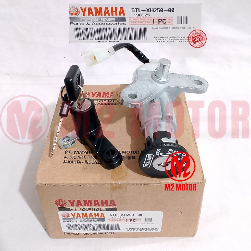 KUNCI KONTAK ASSY MIO 5TL-XH250-00 ORIGINAL YAMAHA
