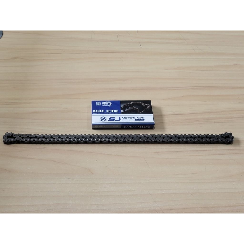 Rantai Keteng ( kamprat ) Sonic 150r -k56 ( 2x3x120L ) / cbr 150 led / asli sj motorindo