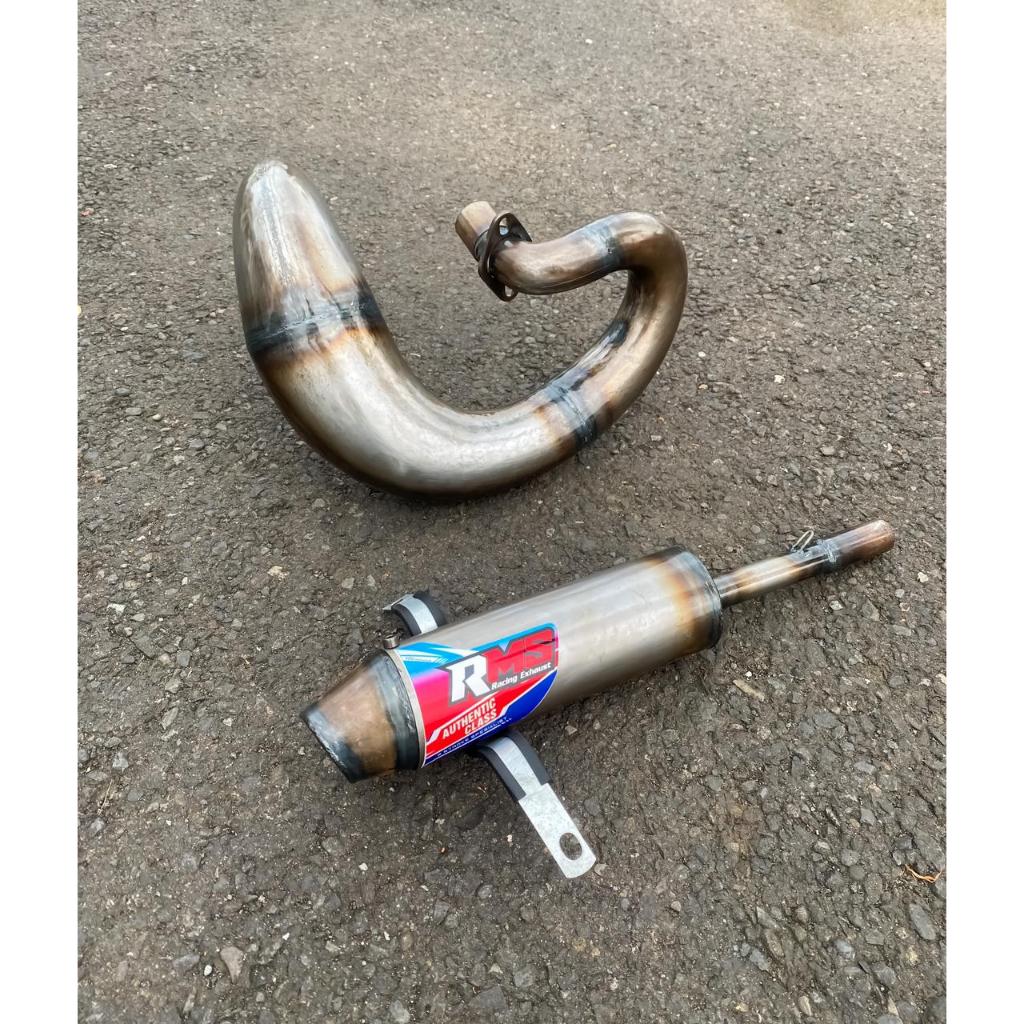knalpot udang satria 2 tak satria trail a100 rx king trail rxz rgr Best Quality