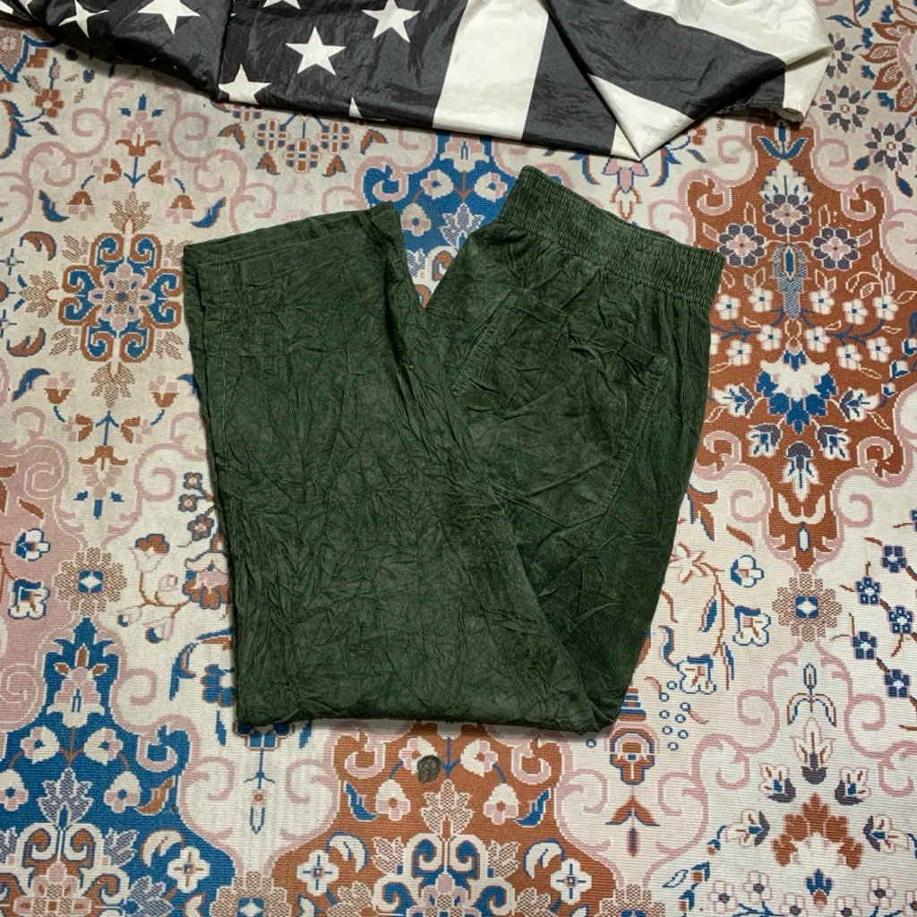 CORDUROY PANTS GU REGULAR FIT