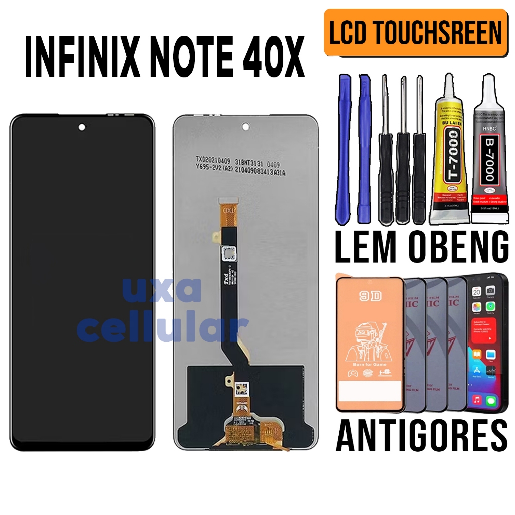 LCD INFINIX NOTE 40X ORIGINAL OEM LCD TOUCHSCREEN FULLSET