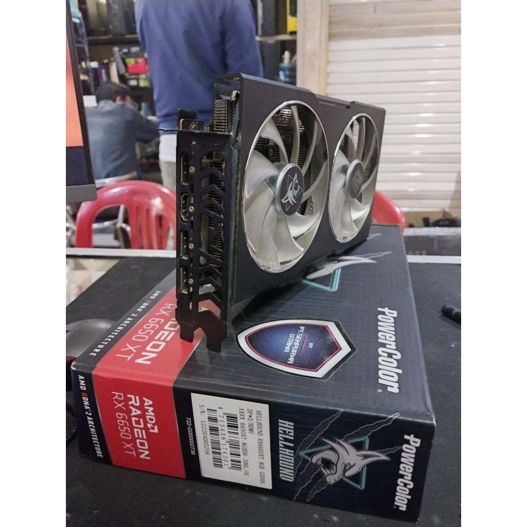 Power color RX 6650xt 8gb ddr6