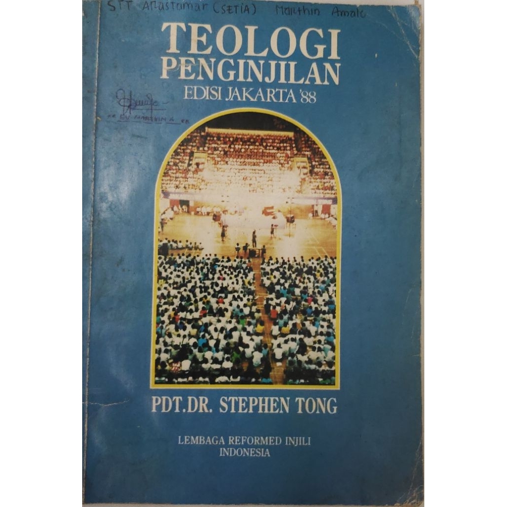 BUKU TEOLOGI PENGINJILAN BEKAS ORIGINAL