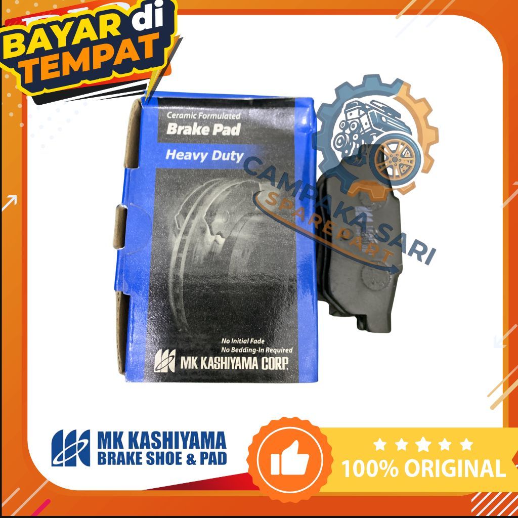 KAMPAS REM BELAKANG BRAKE SHOE HONDA CITY/ JAZZ 2003-2014/CIVIC GENIO/ESTILLO/FERIO HEAVY DUTY D5049