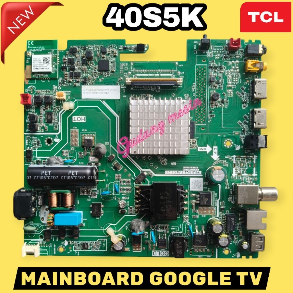 40S5K / MB TV TCL 40S5K / MAINBOARD TV TCL 40S5K / MESIN TV TCL 40S5K / MODUL TV TCL 40S5K / MB TCL 