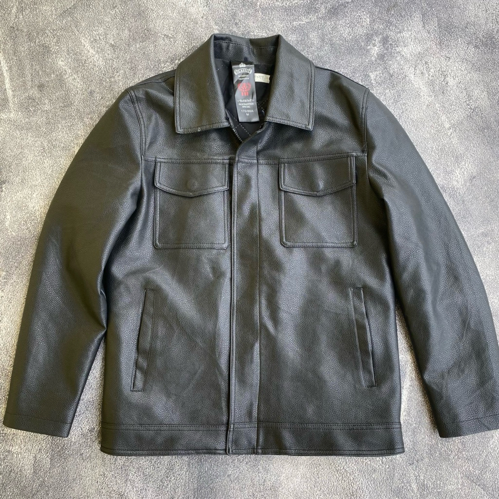 Jaket Trucker Second / Jaket Kulit Second