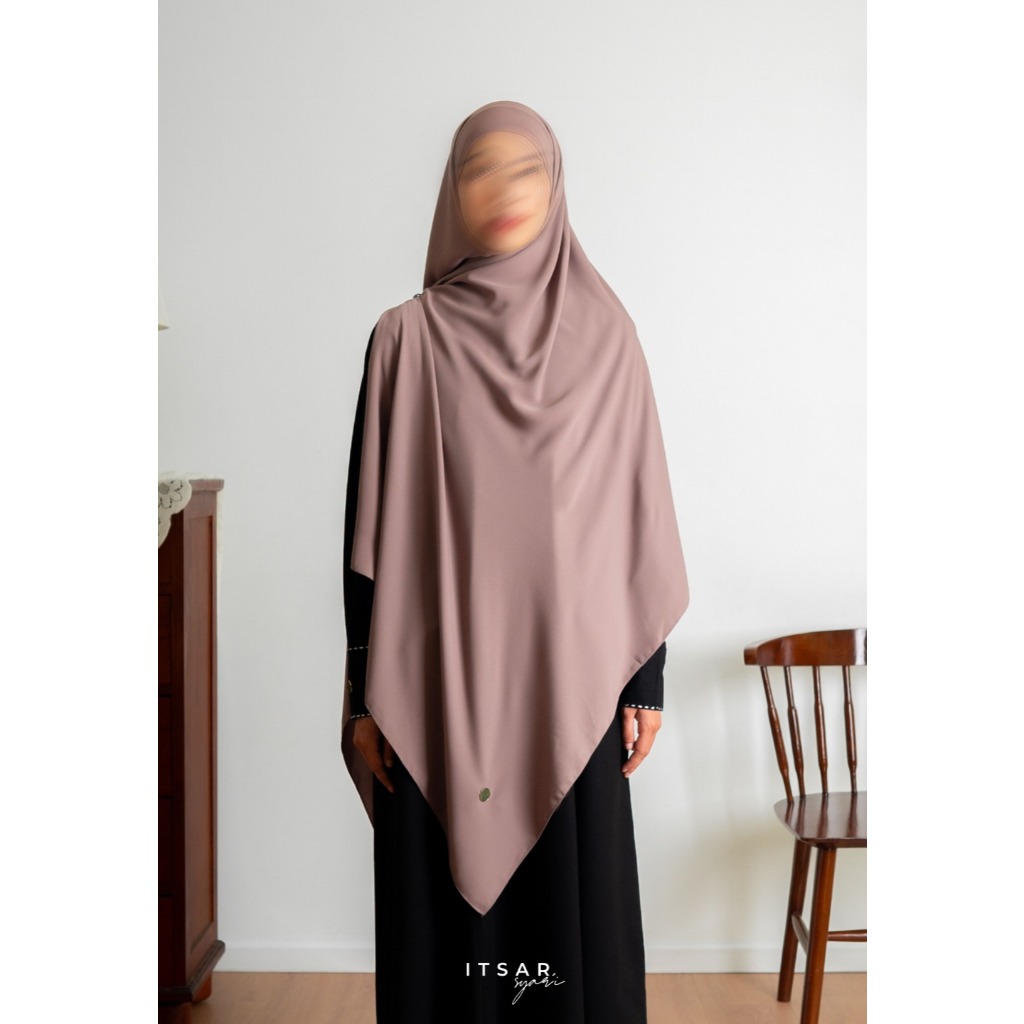 ITSAR Syar'i Caspia Side Khimar (Simar) - Seri COMFORT