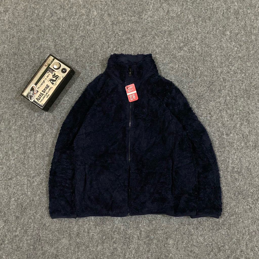 VOL.1 Tracktop ziper SHERPA UNII* QLOO (luar dalam sherpa/lapis bulu) & brand lainnya