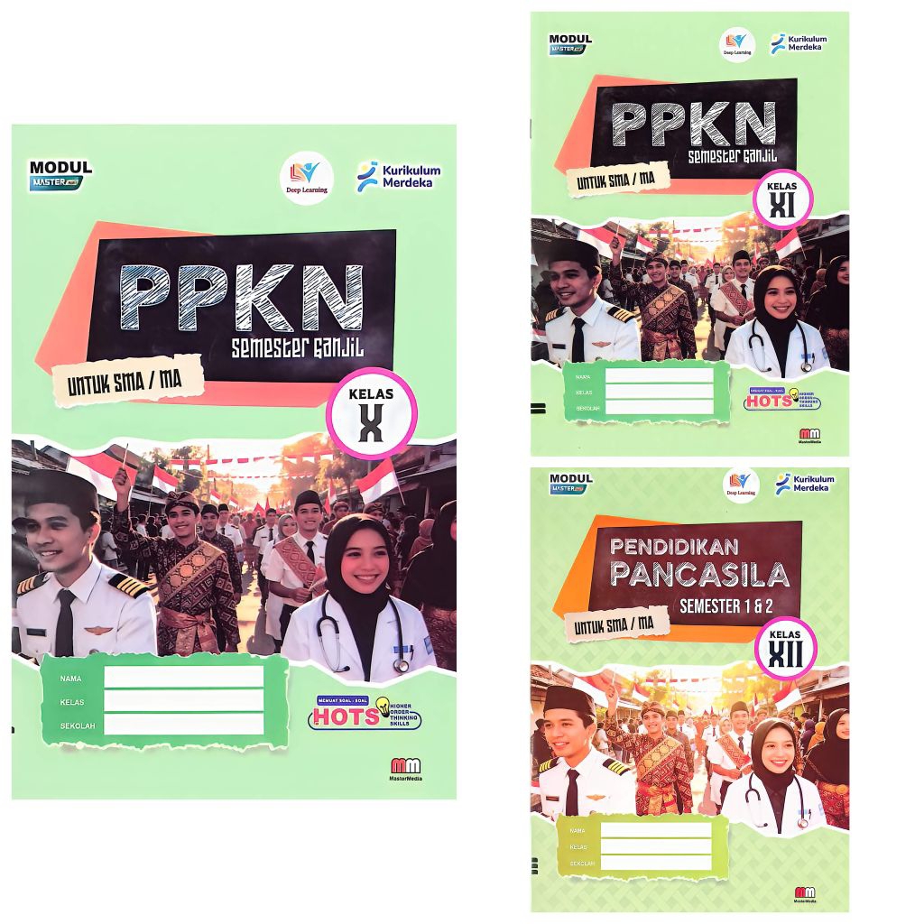 LKS MASTER SMA SMK PPKN PENDIDIKAN PANCASILA KELAS 10 11 SEMESTER 1 GANJIL KELAS 12 SEMESTER 1 DAN 2