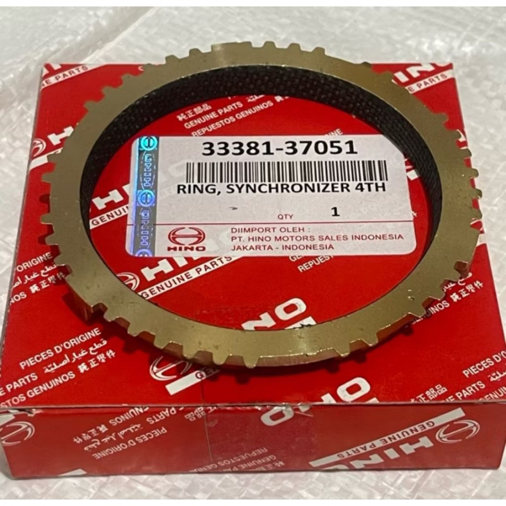 RING SYNCRO SYNCROMIS KUNINGAN GIGI 4 TOYOTA DYNA DUTRO 130HT 33381-37051