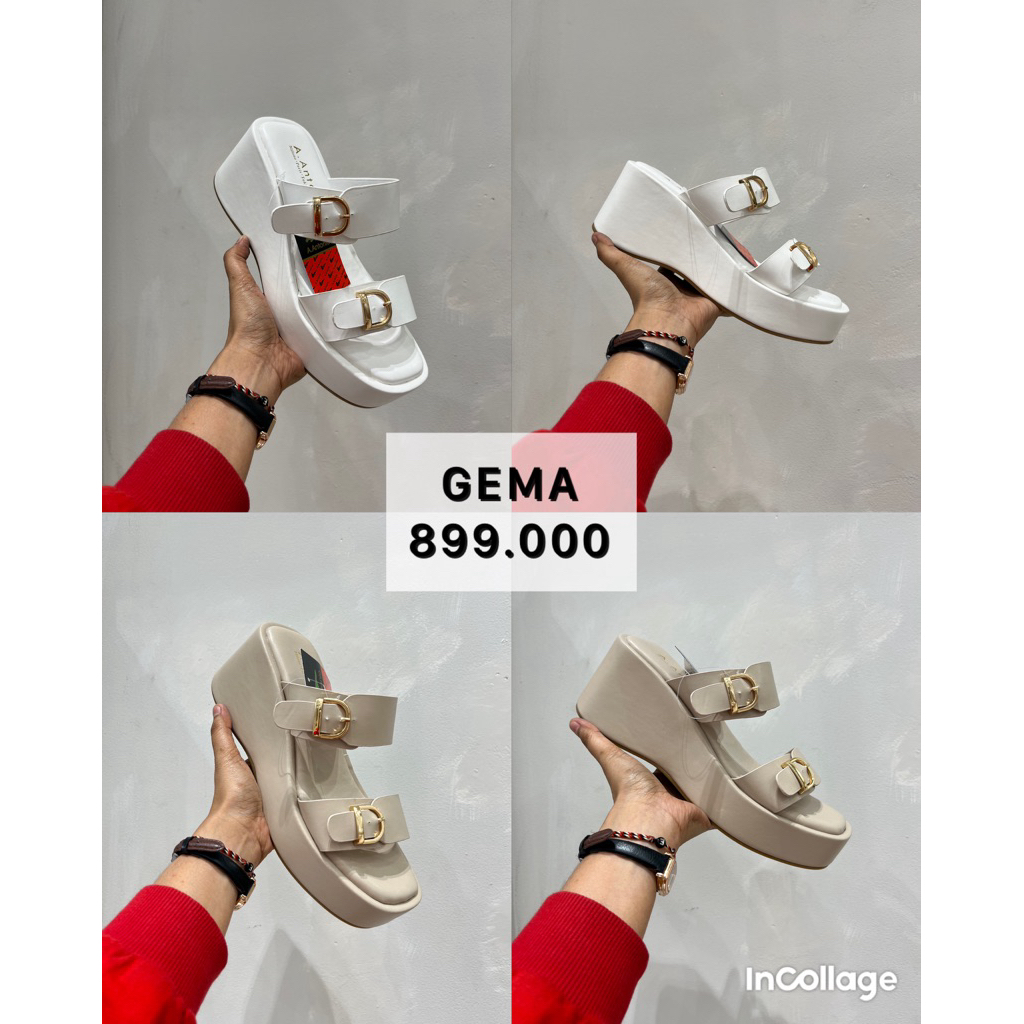 A.ANTONIO SANDAL WEDGES “GEMA”