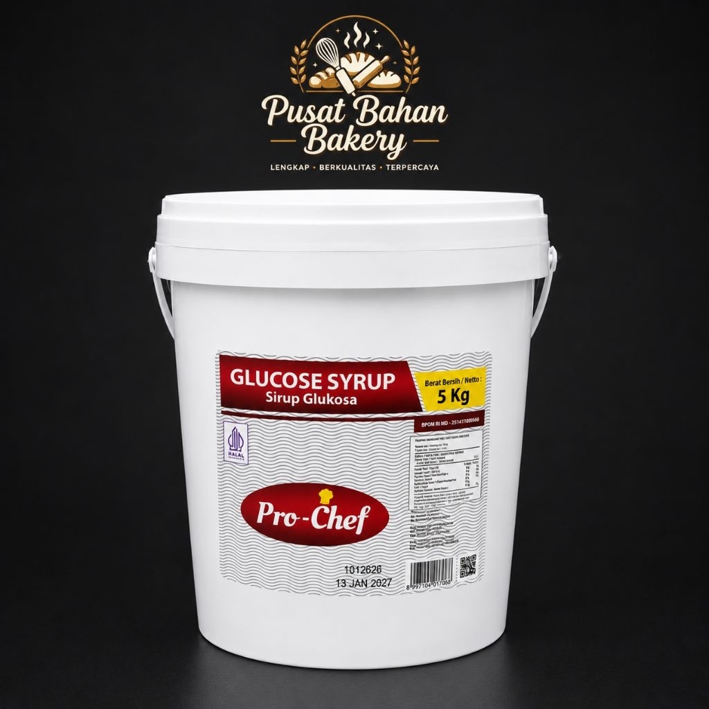 PRO-CHEF GLUCOSE SYRUP / SIRUP GLUKOSA 5 KG
