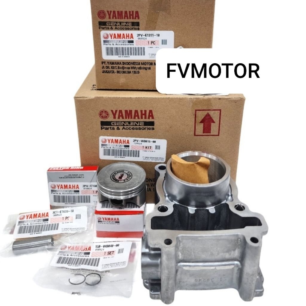 Blok seher set cylinder blok + piston kit Jupiter MX King 150 ori YGP 2PV-WB016-00