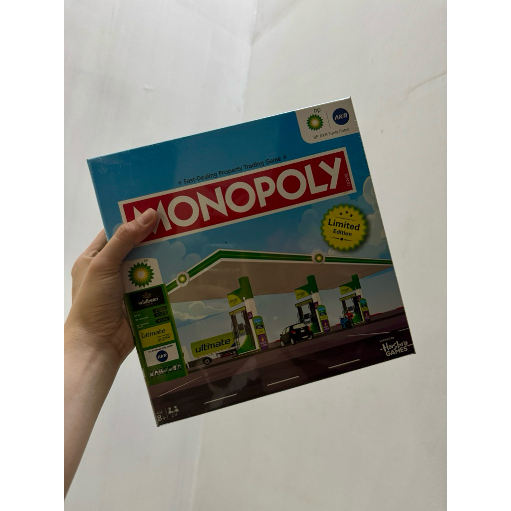 MONOPOLY BP AKR LIMITED EDITION BY HASBRO - Board Game Monopoly Original