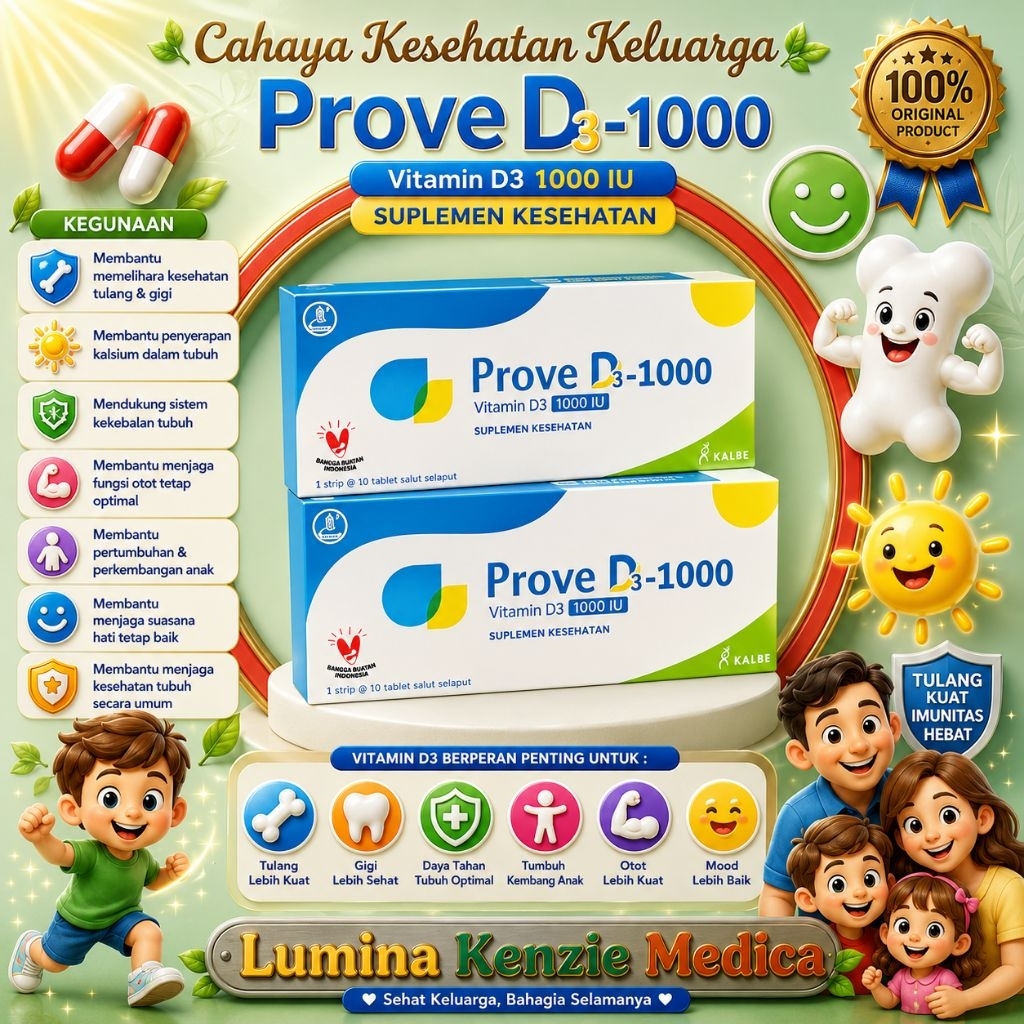 PROVE D3 1000 - Vitamin D - Kalbe
