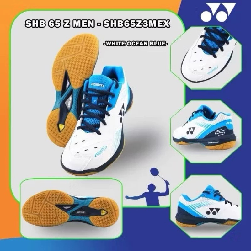 PROMO X-TRA SEPATU BADMINTON YONEX SHB65 Z3 POWER CUSHION NEW 100% GRATIS ONGKIR