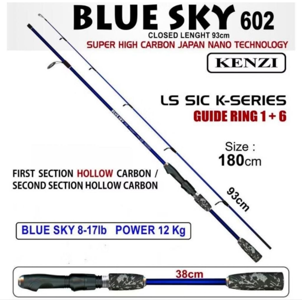 Joran Kenzi Blue Sky 180 8-17lbs