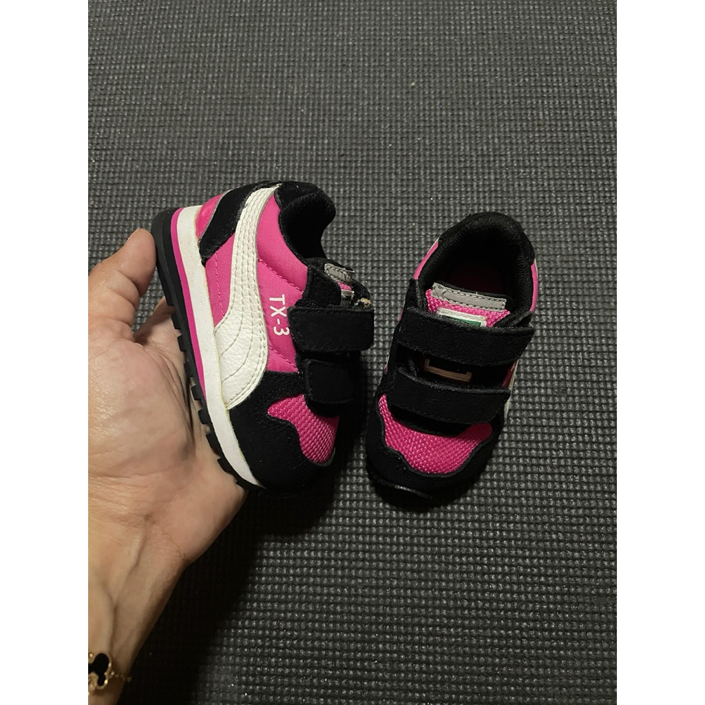 Sepatu Puma TX-3 size 19 insole 11cm